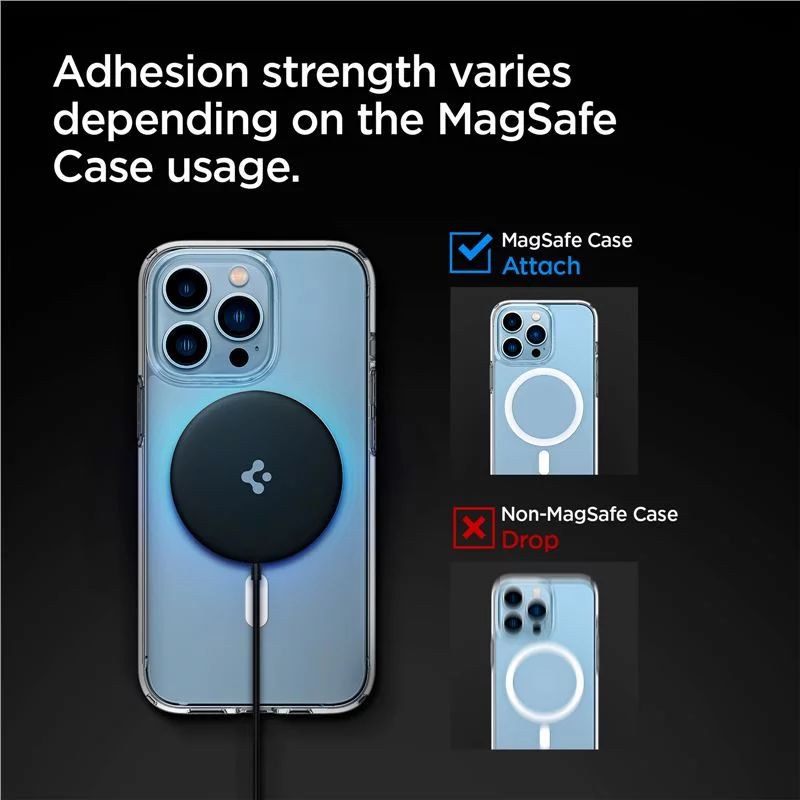 Spigen Power Arc ArcField Magnetic Wireless Charger Fast Charging/7.5W Black