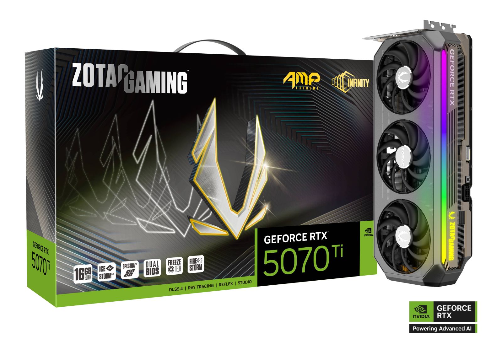 Zotac RTX5070 Ti 16GB DDR6X AMP Extreme Infinity