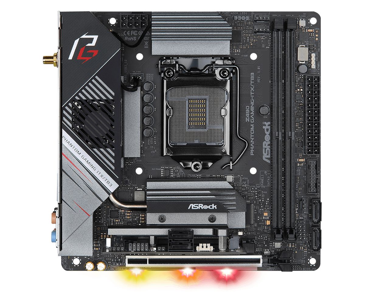 ASROCK Z490 PHANTOM GAMING ITX/TB3