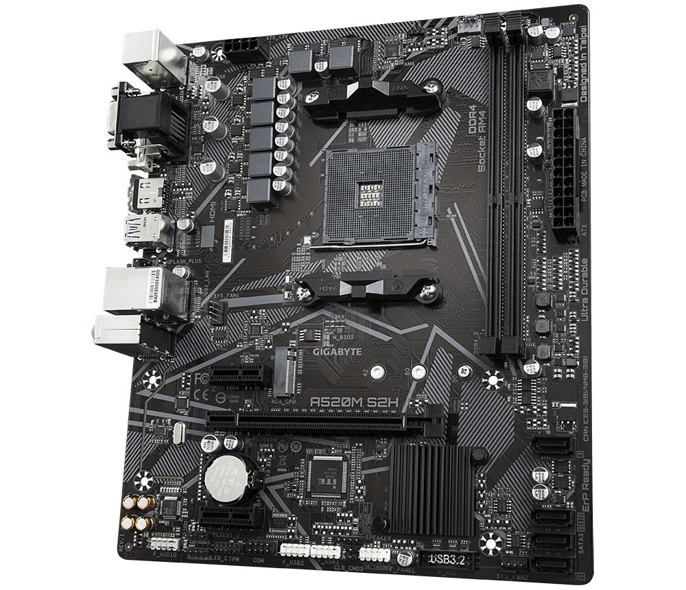 GIGABYTE A520M S2H