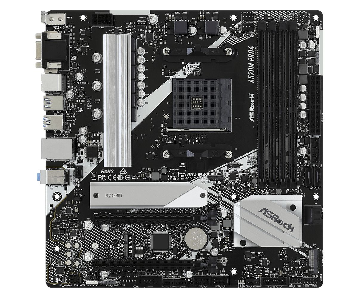 ASROCK A520M PRO4