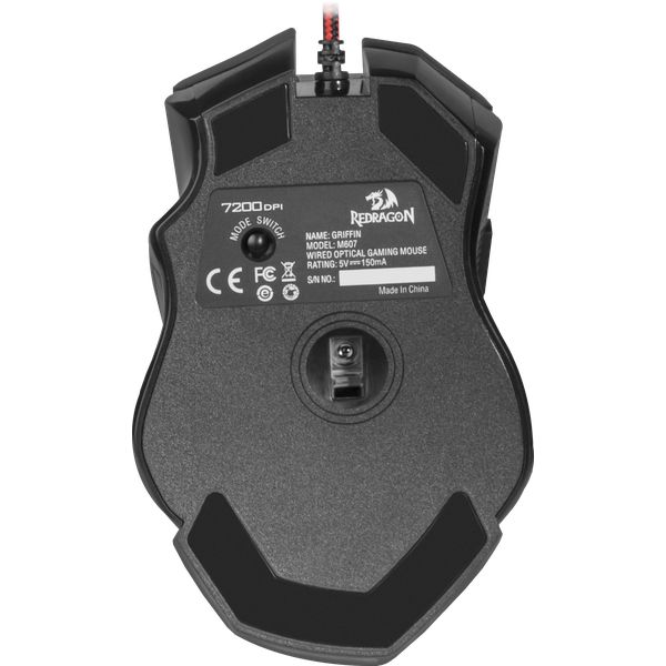 Redragon Griffin Wired gaming mouse Black
