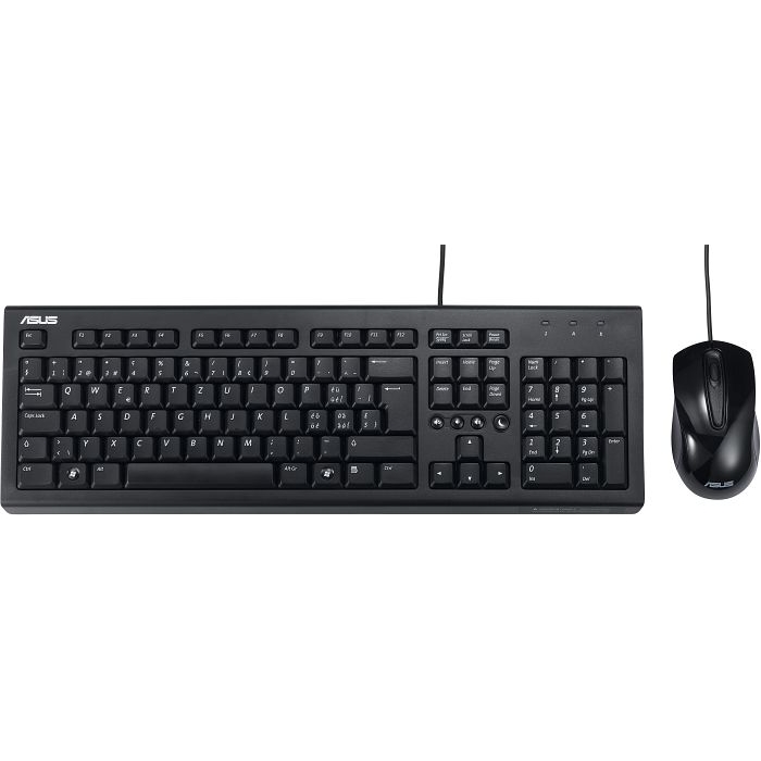 Asus U2000 USB billentyűzet + egér Black