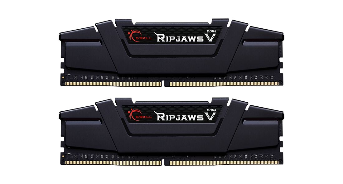 G.SKILL 32GB DDR4 3200MHz Kit(2x16GB) RipjawsV Black