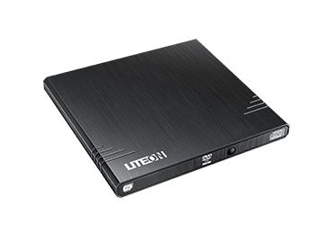 Lite-on eBAU108- Ultra Slender DVD-Writer Black BOX