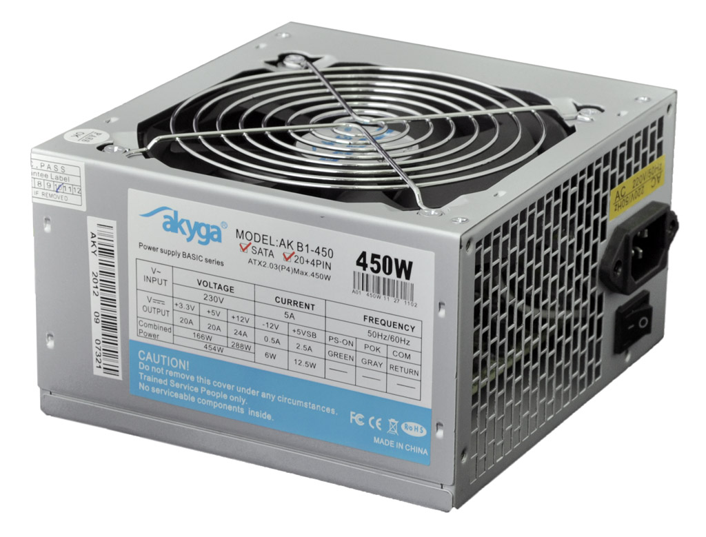 Akyga Basic 450W 12CM BULK