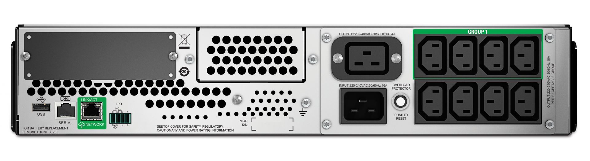 APC Smart UPS 2200VA Line-interaktív