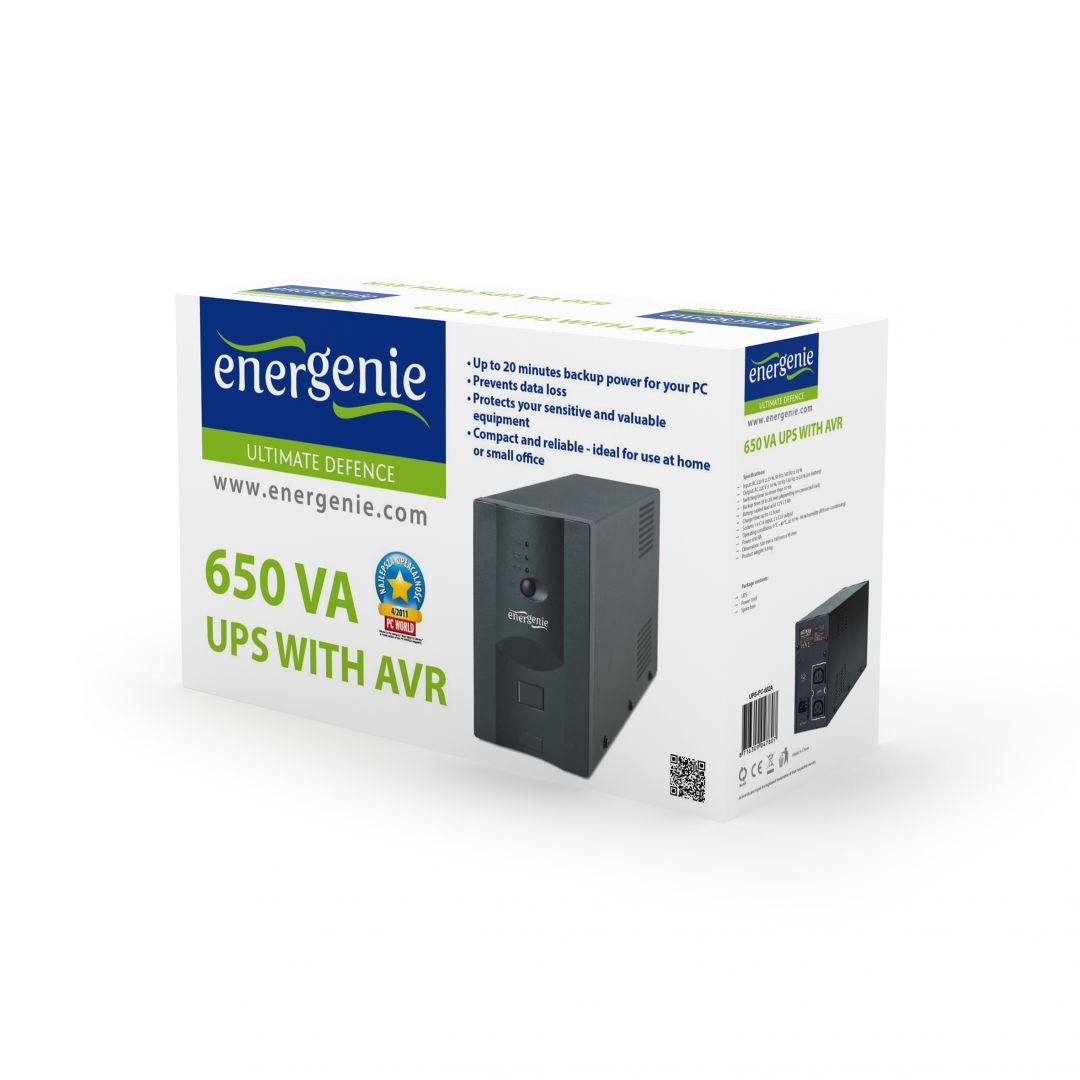 Gembird 650VA Power cube Line interactive