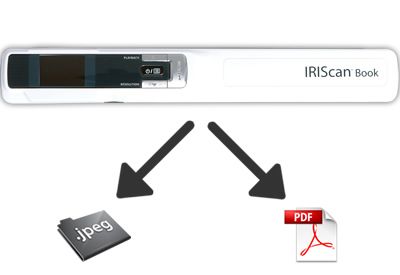 IRIS Can Book 3 Mobilszkenner White